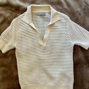 Everlane Cotton-Merino Polo